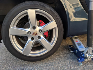 Summers with wheel hangers in.